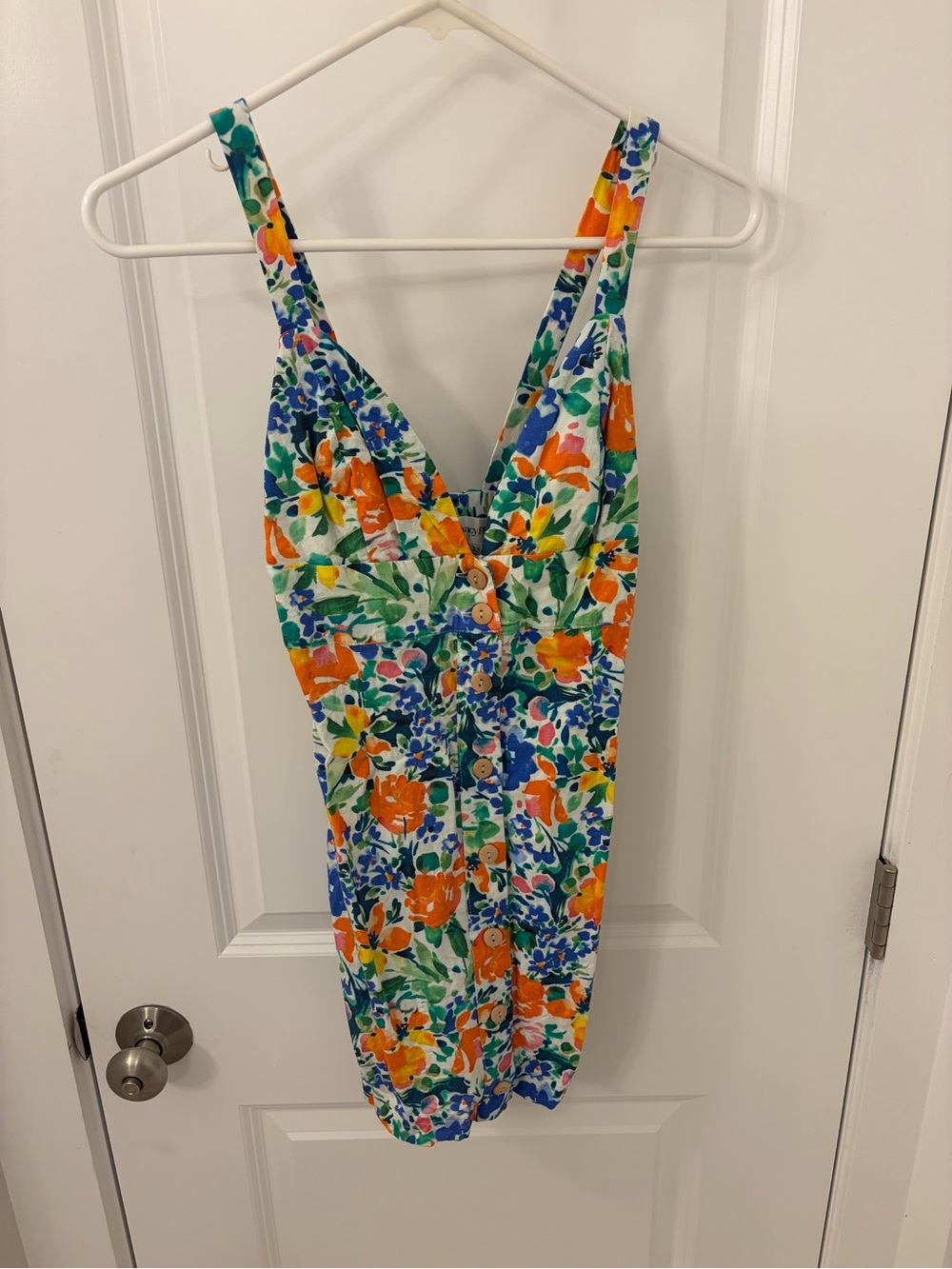 Privacy Please/ Revolve Floral Print Mini Dress